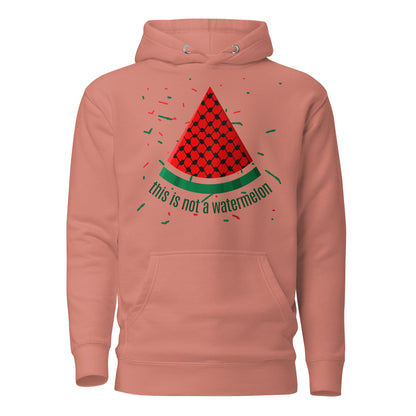 This is not a watermelon Hoodie / Palestine Solidarity - Exclusive by Kufeyeh