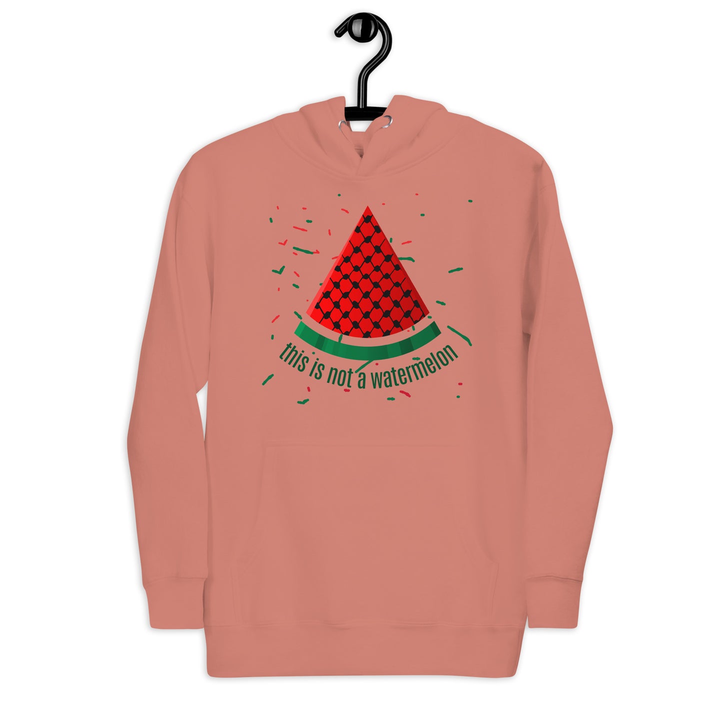 This is not a watermelon Hoodie / Palestine Solidarity - Exclusive by Kufeyeh