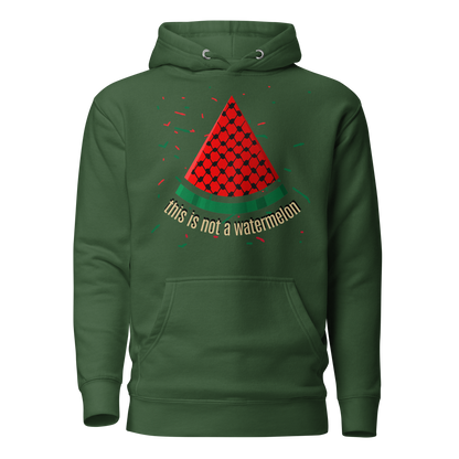 This is not a watermelon Hoodie / Palestine Solidarity - Exclusive by Kufeyeh