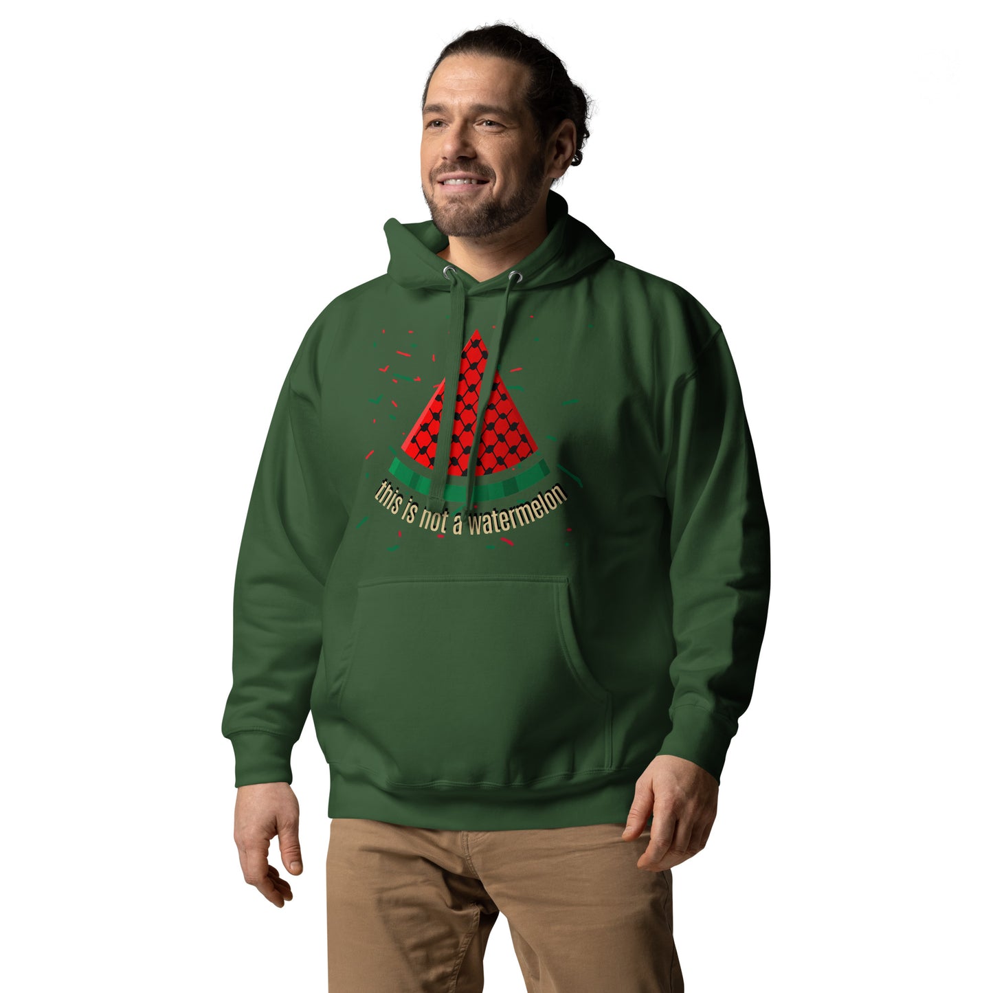 This is not a watermelon Hoodie / Palestine Solidarity - Exclusive by Kufeyeh