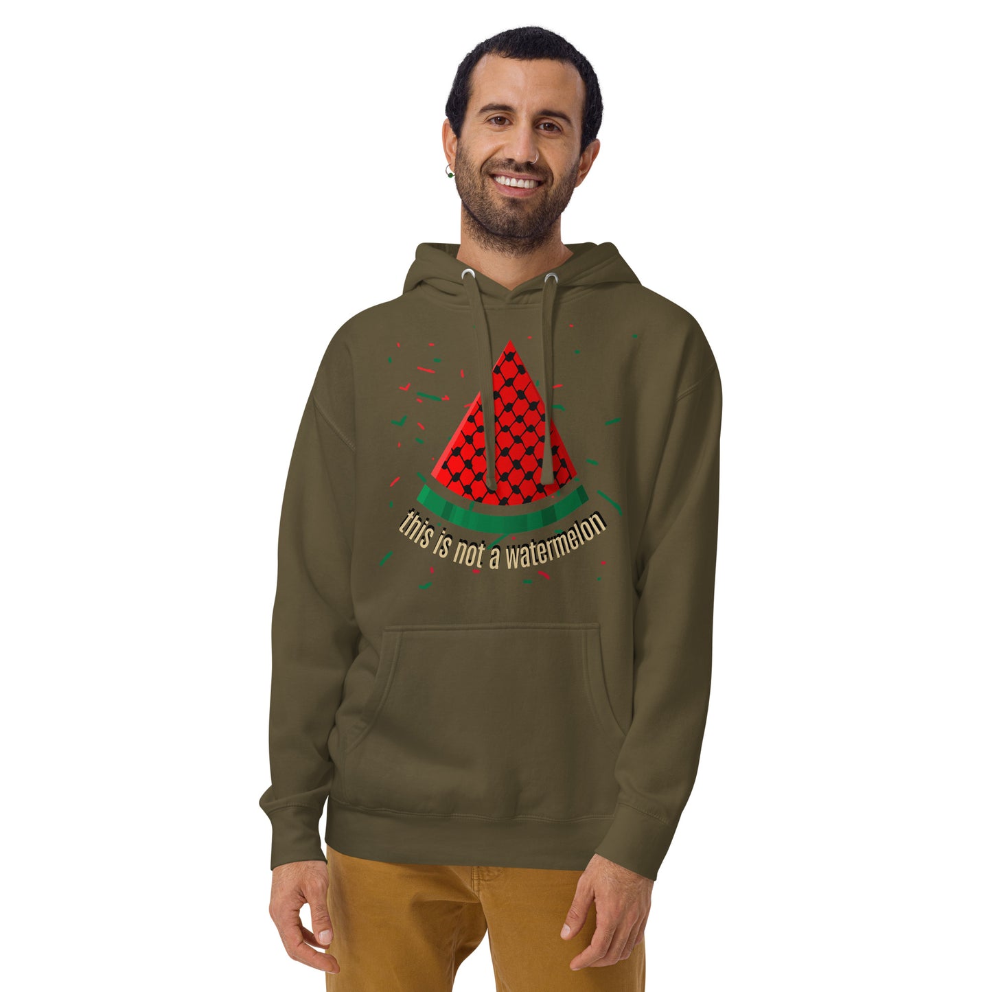 This is not a watermelon Hoodie / Palestine Solidarity - Exclusive by Kufeyeh