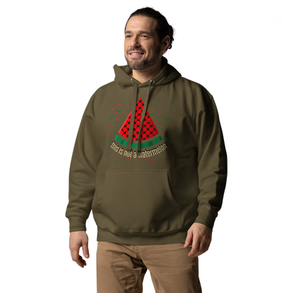 This is not a watermelon Hoodie / Palestine Solidarity - Exclusive by Kufeyeh