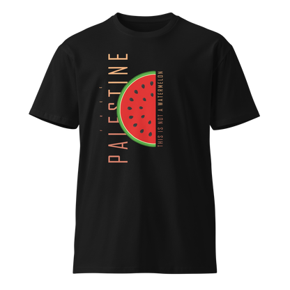 This is not a watermelon | Unisex premium t-shirt - Palestine Solidarity