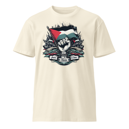 Kufeyeh Premium T-Shirt - Palestine Solidarity Design