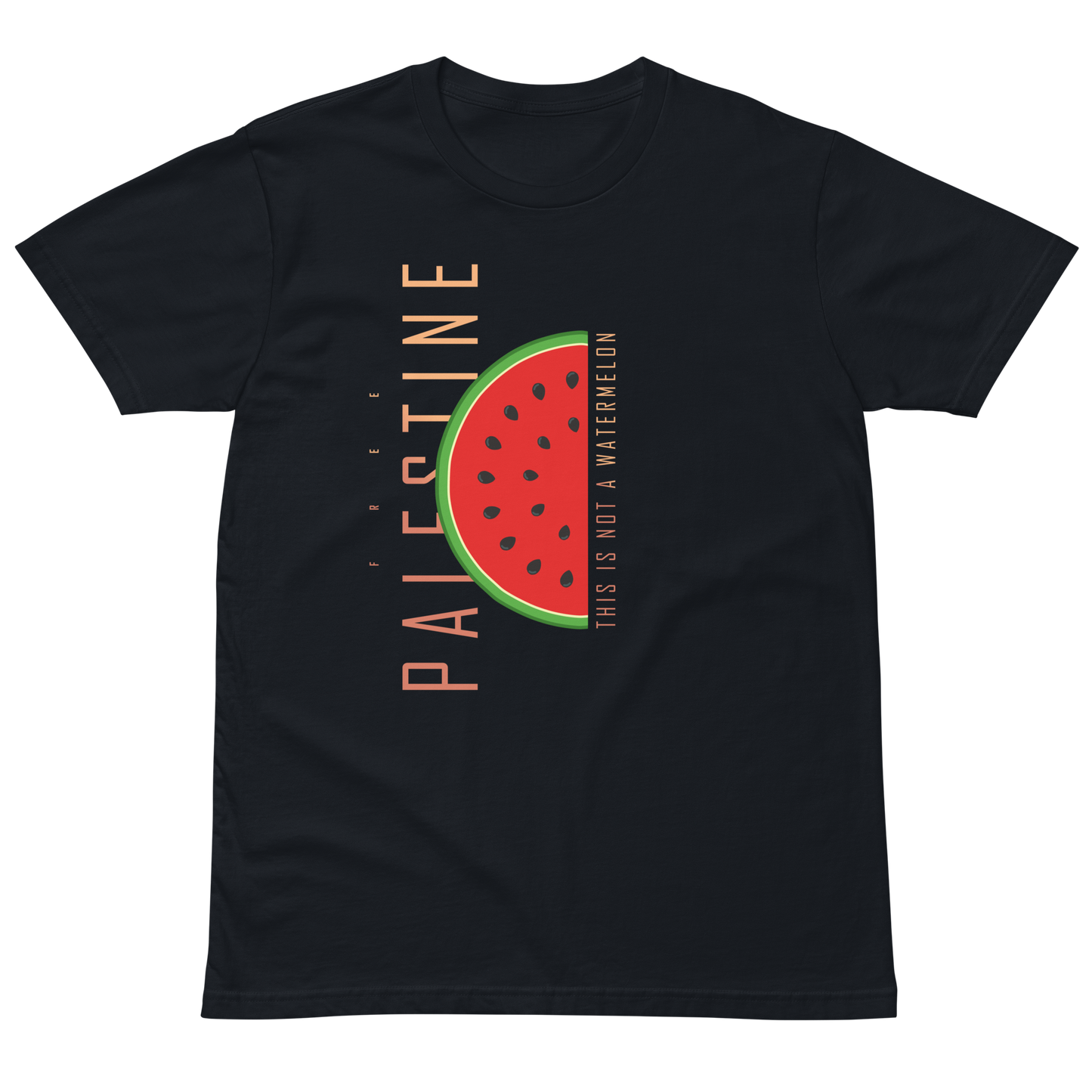 This is not a watermelon | Unisex premium t-shirt - Palestine Solidarity