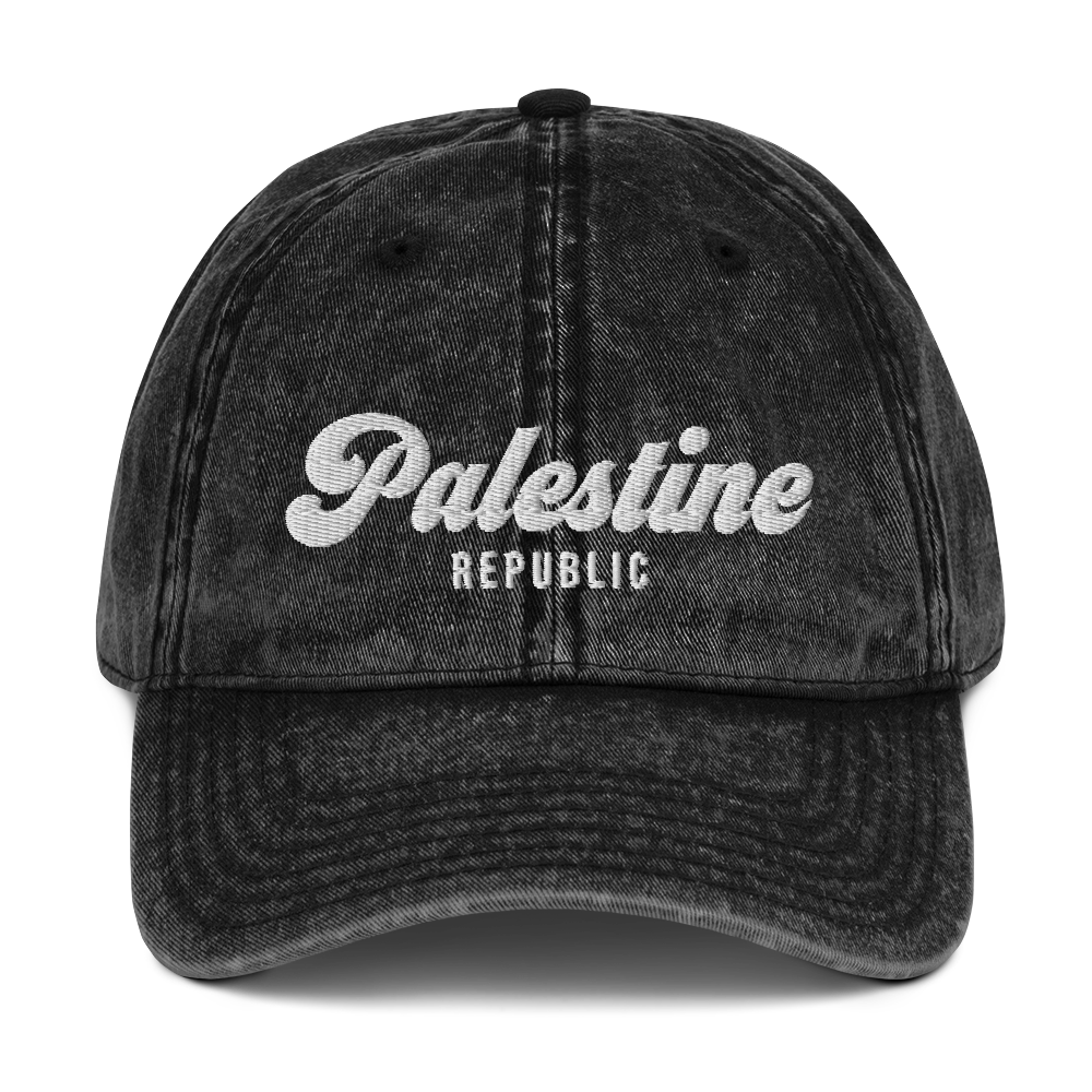 Palestine Republic | Vintage Cotton Twill Cap