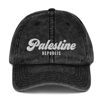 Palestine Republic | Vintage Cotton Twill Cap