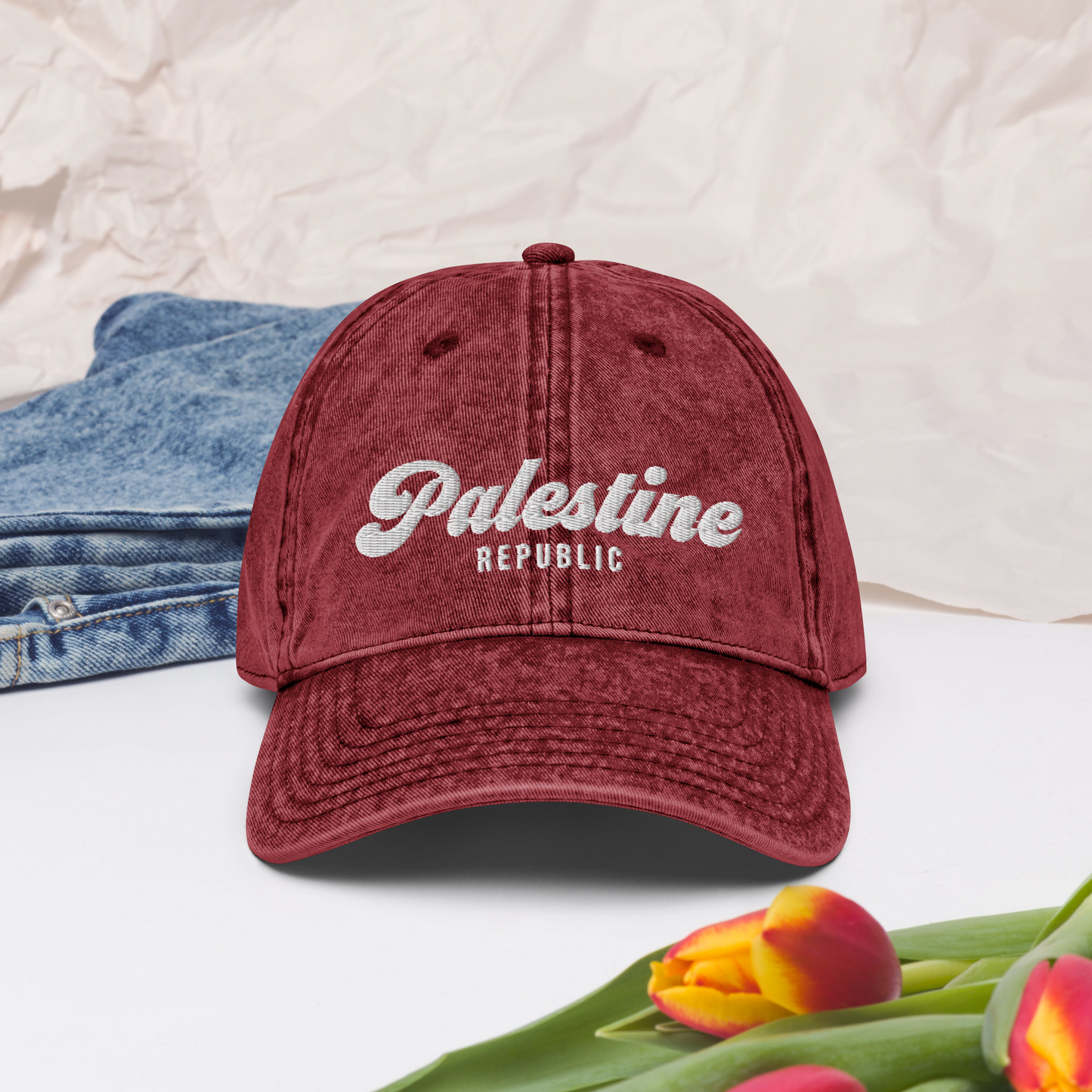 Palestine Republic | Vintage Cotton Twill Cap