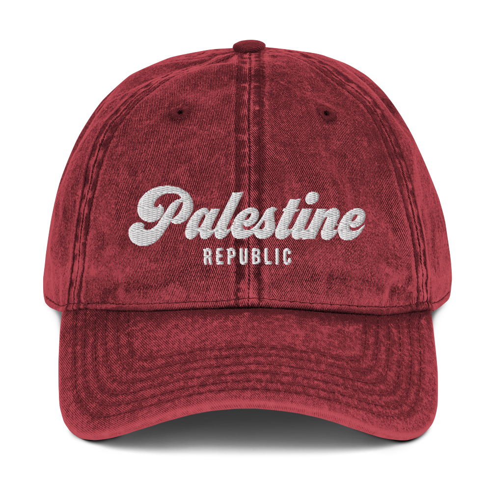 Palestine Republic | Vintage Cotton Twill Cap