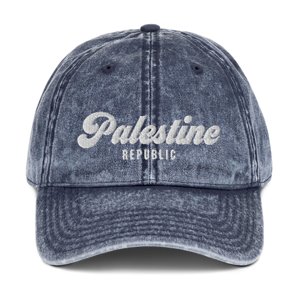 Palestine Republic | Vintage Cotton Twill Cap